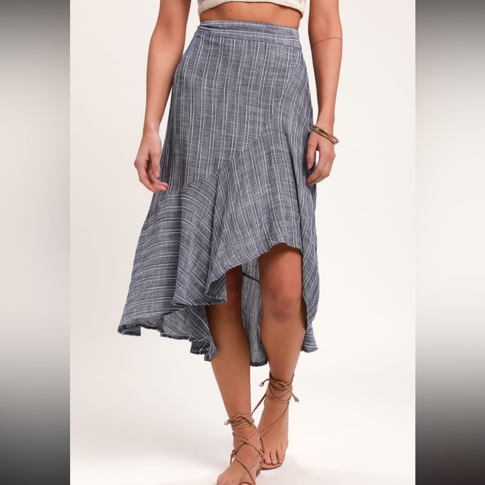 NWT Lulus asymmetrical skirt